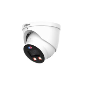 DH-IPC-HDW3849HP-AS-PV-0280B-PRO — 8 Mп купольная IP-видеокамера WizColor с ИИ и активным сдерживанием.