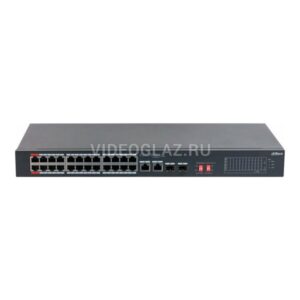 DH-S3226-24ET-375 — 24-портовый неуправляемый коммутатор с РоЕ