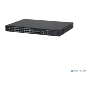 DH-S4228-24GT-240 — 24-портовый гигабитный управляемый коммутатор с PoE, уровень L2