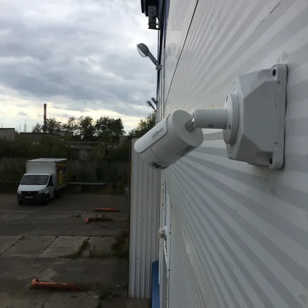 Монтаж видеонаблюдения, склады, Ново-Савиновский район, ул. Фатыха Амирхана — фото 4